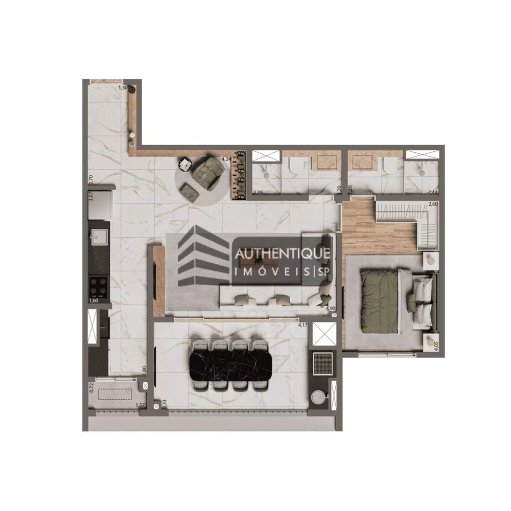 Apartamento, 2 quartos, 67 m² - Foto 8