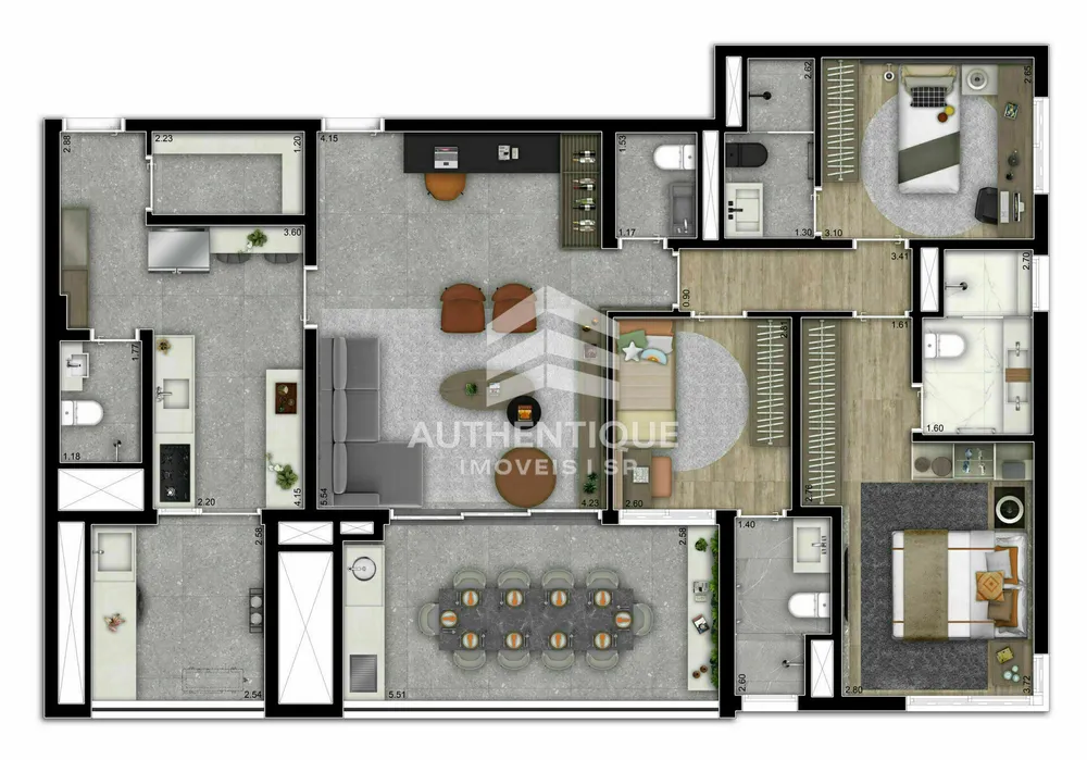 Apartamento, 3 quartos, 104 m² - Foto 8