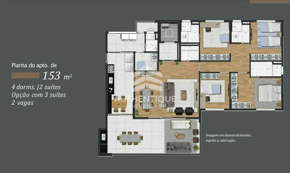 Apartamento, 4 quartos, 153 m² - Foto 16