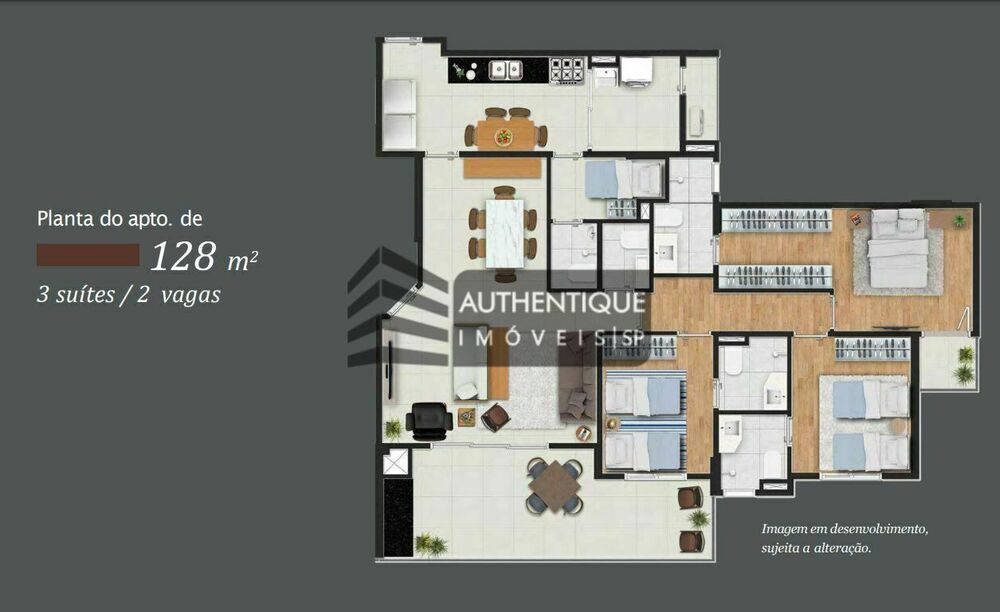 Apartamento, 4 quartos, 153 m² - Foto 4