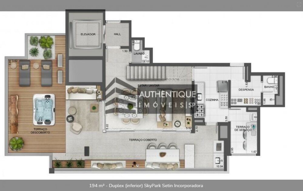 Apartamento, 2 quartos, 123 m² - Foto 6