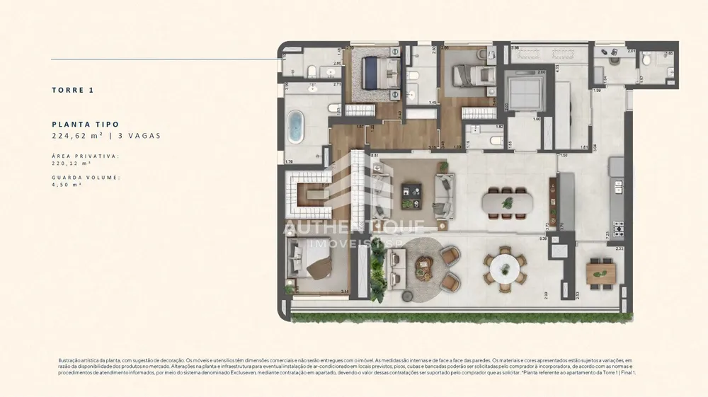Cobertura, 3 quartos, 419 m² - Foto 8