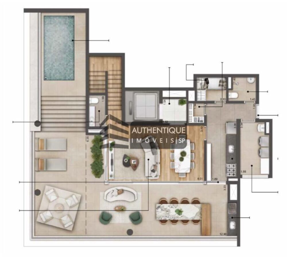 Apartamento, 3 quartos, 178 m² - Foto 30