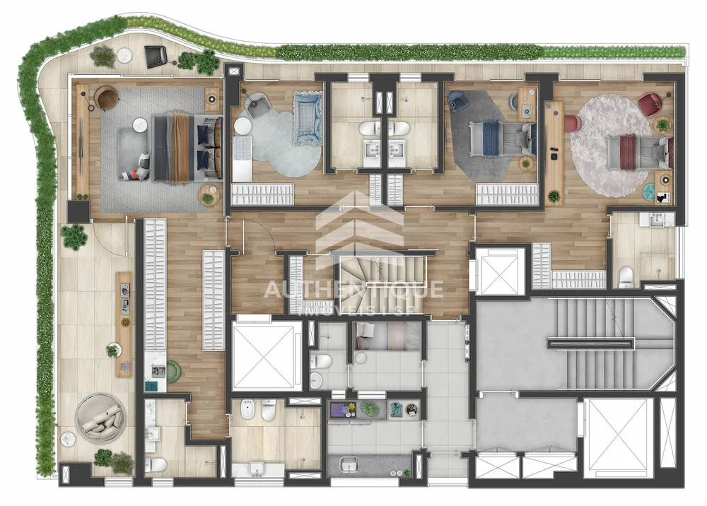 Cobertura, 3 quartos, 398 m² - Foto 6