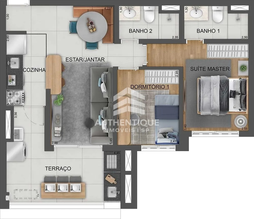 Apartamento, 3 quartos, 118 m² - Foto 6