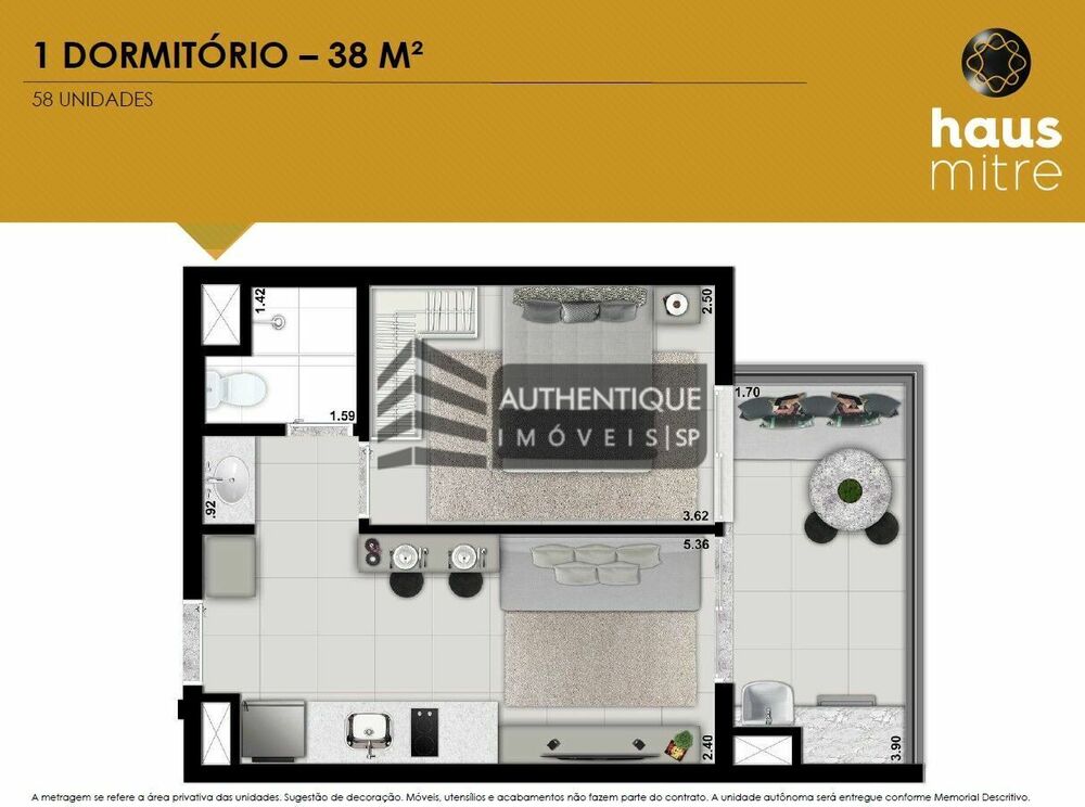 Apartamento, 1 quarto, 25 m² - Foto 23