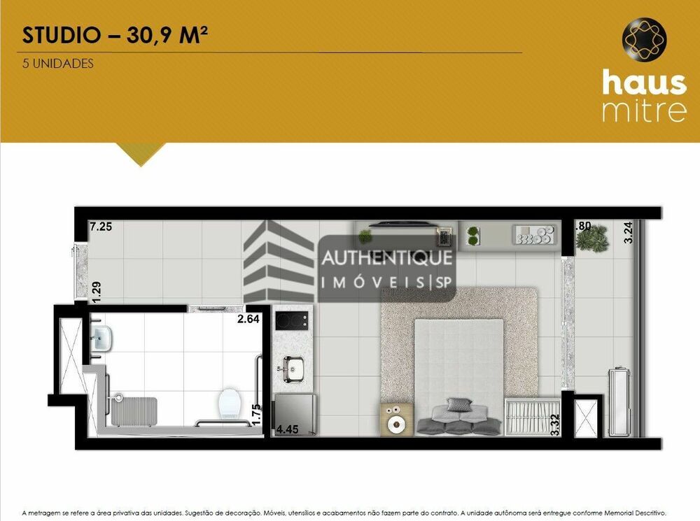 Apartamento, 1 quarto, 25 m² - Foto 31