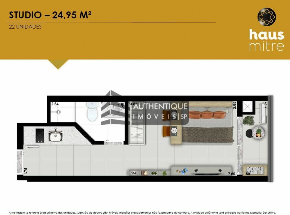 Apartamento, 1 quarto, 25 m² - Foto 29