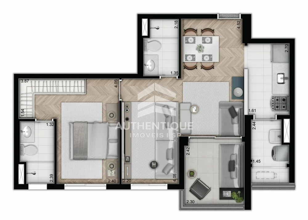 Apartamento, 3 quartos, 89 m² - Foto 11