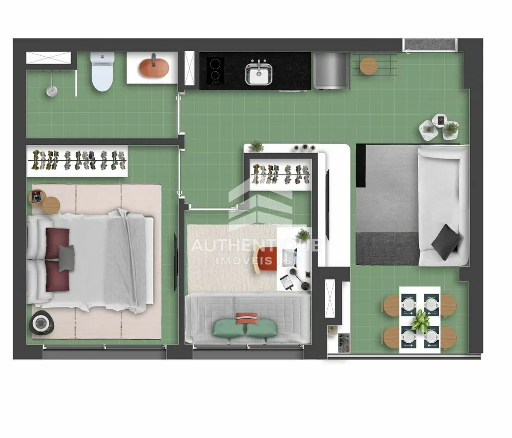 Apartamento, 2 quartos, 39 m² - Foto 32