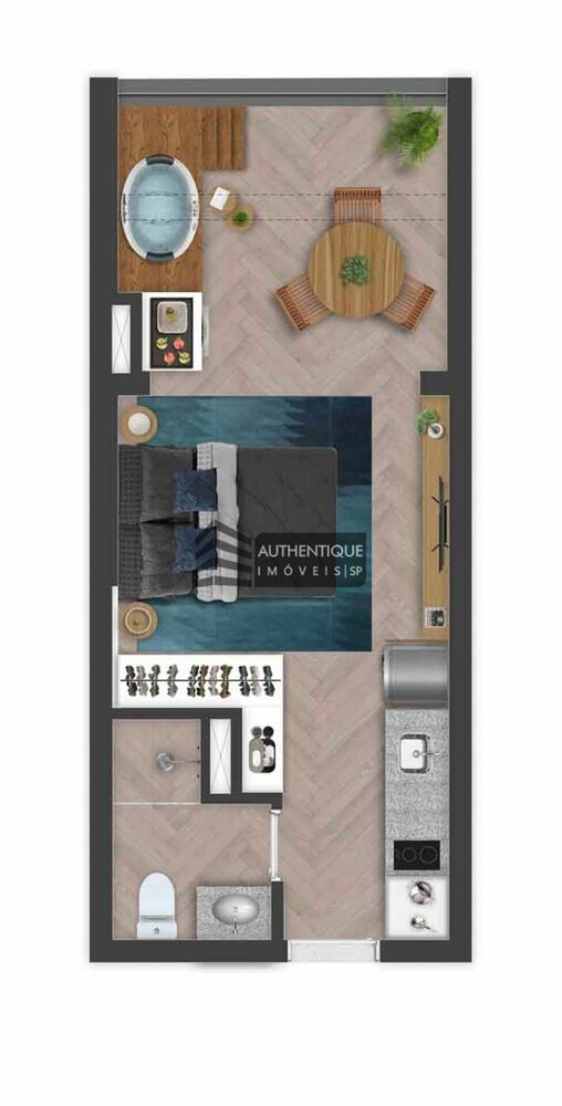 Apartamento, 2 quartos, 39 m² - Foto 6
