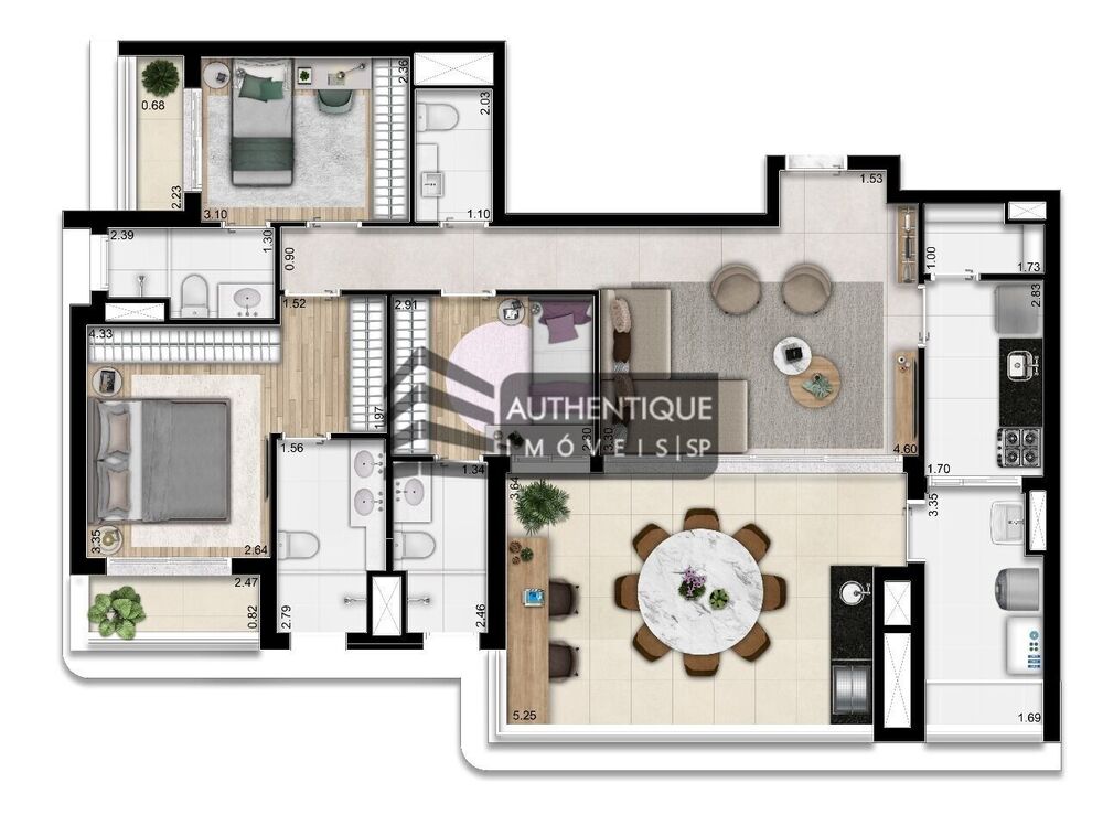 Apartamento, 3 quartos, 112 m² - Foto 45