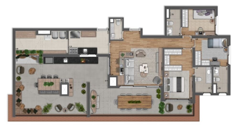 Apartamento, 3 quartos, 141 m² - Foto 9