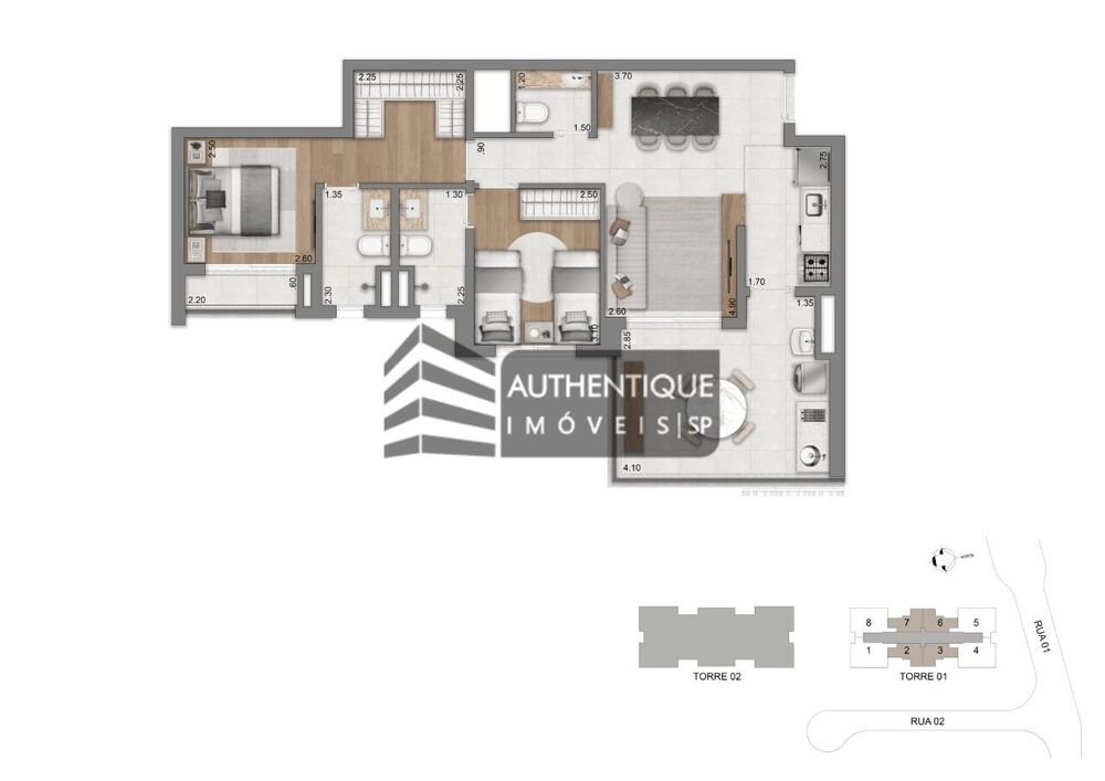 Apartamento, 2 quartos, 77 m² - Foto 29