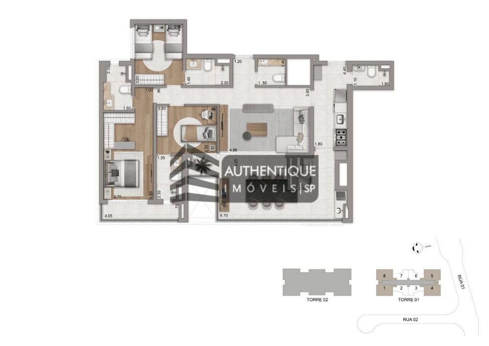 Apartamento, 2 quartos, 77 m² - Foto 18