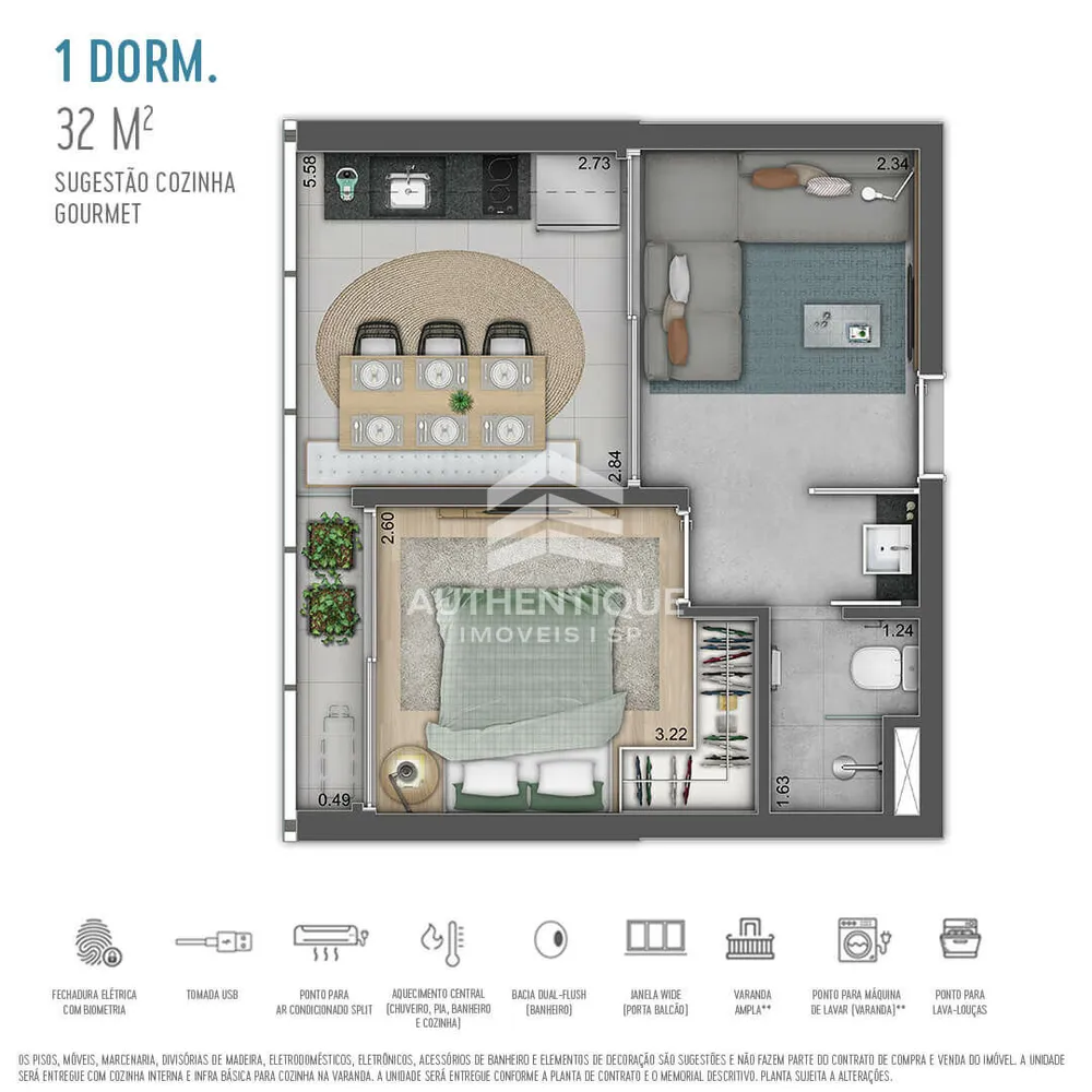 Apartamento, 1 quarto, 22 m² - Foto 13