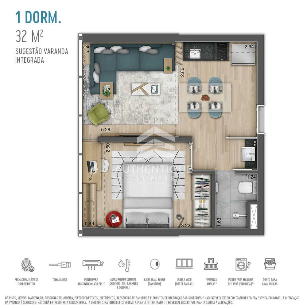 Apartamento, 1 quarto, 22 m² - Foto 14