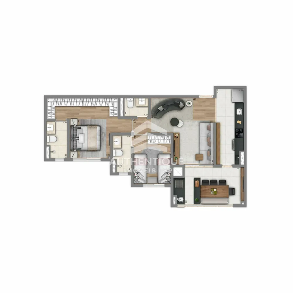 Apartamento, 3 quartos, 96 m² - Foto 24