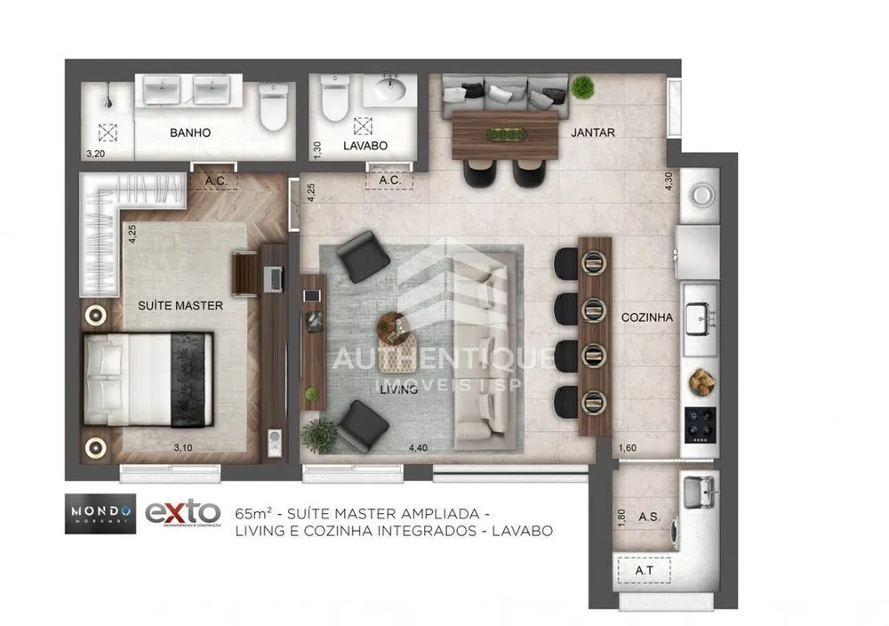 Apartamento, 2 quartos, 81 m² - Foto 11