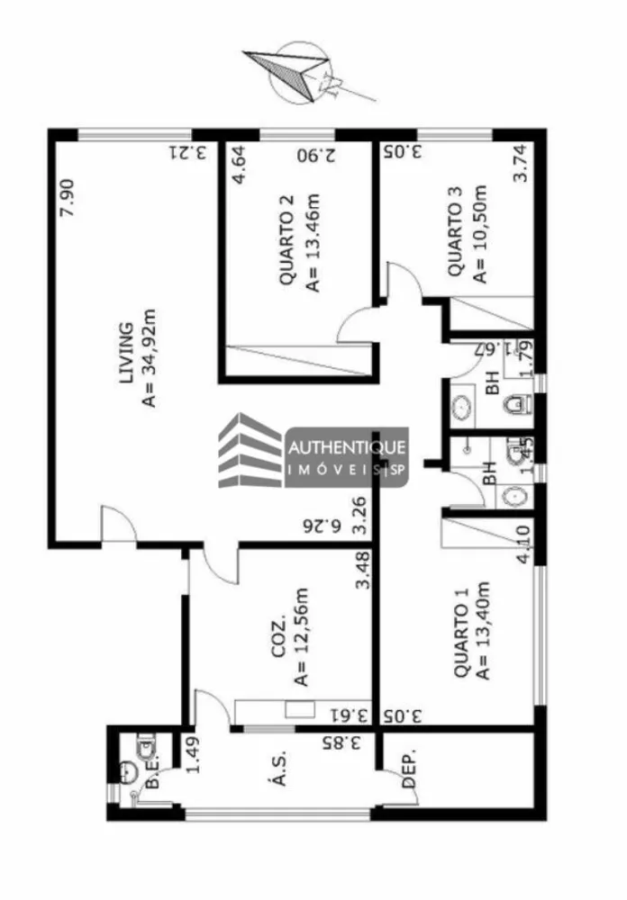 Apartamento à venda com 3 quartos, 120m² - Foto 32