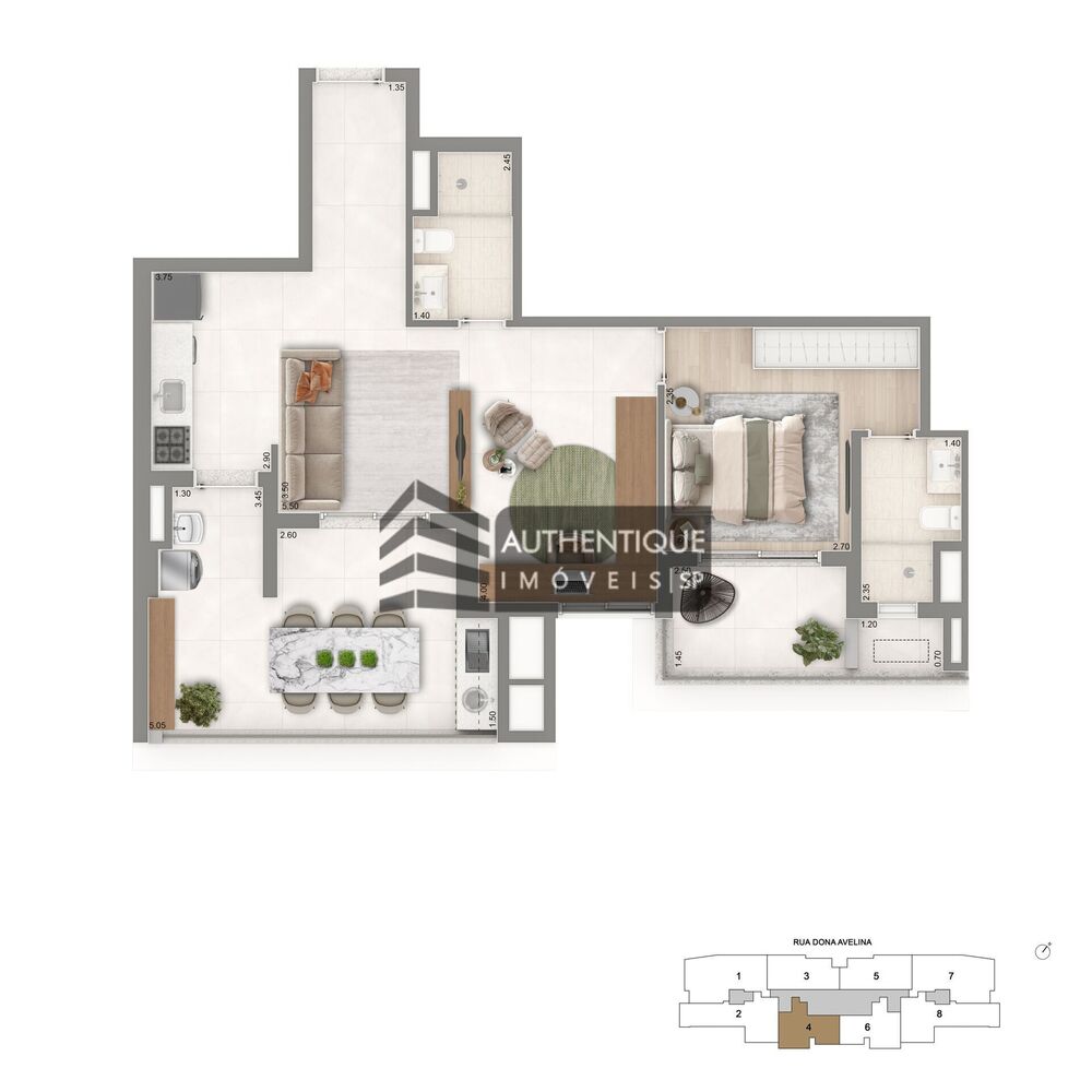 Apartamento, 3 quartos, 112 m² - Foto 4
