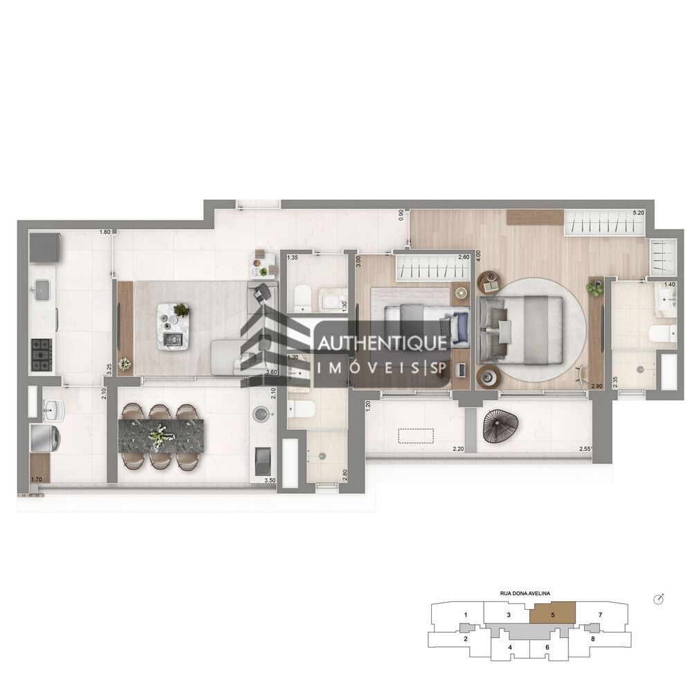 Apartamento, 3 quartos, 112 m² - Foto 7