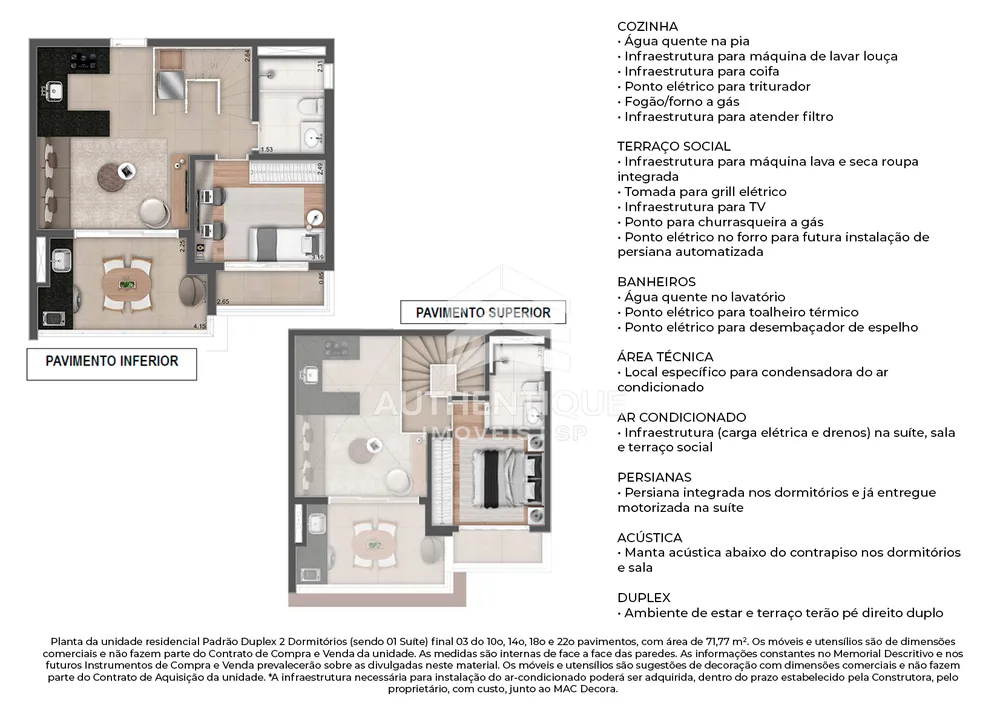 Cobertura, 1 quarto, 103 m² - Foto 17