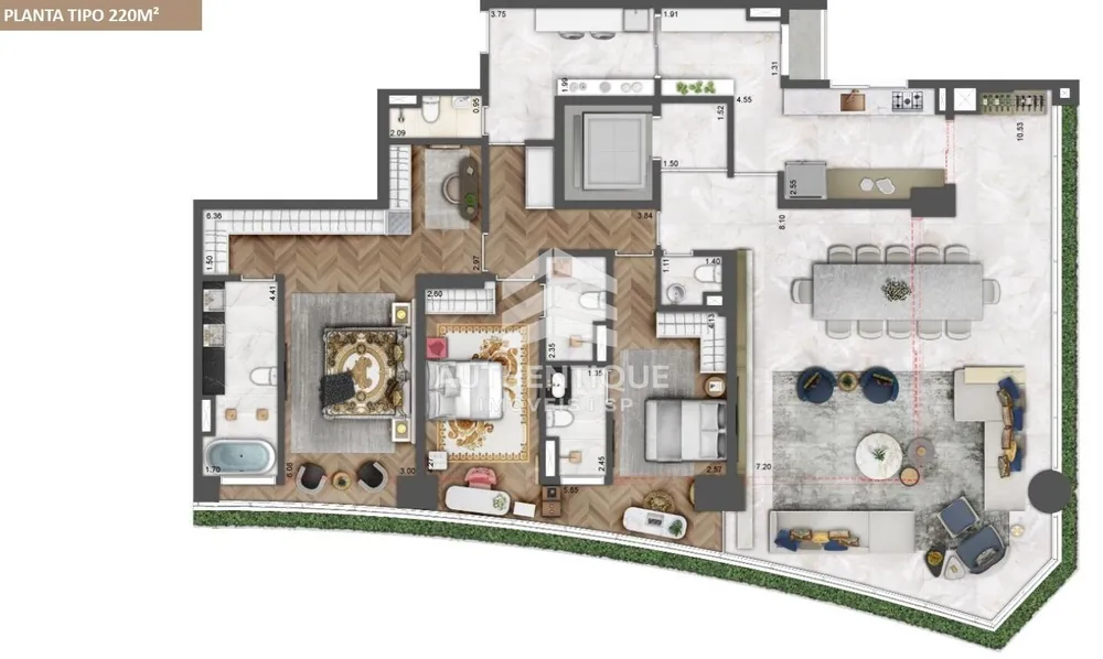 Apartamento, 219 m² - Foto 11