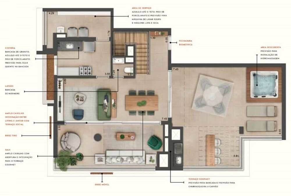 Cobertura à venda com 3 quartos, 208m² - Foto 15