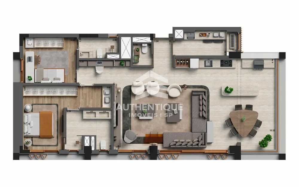 Apartamento, 3 quartos, 70 m² - Foto 33