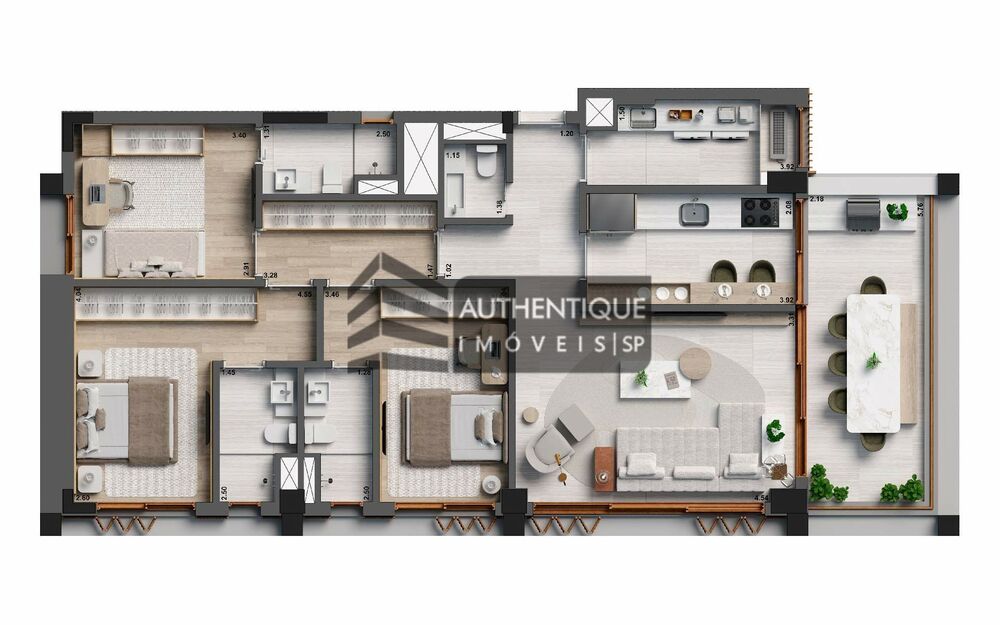 Apartamento, 3 quartos, 70 m² - Foto 17