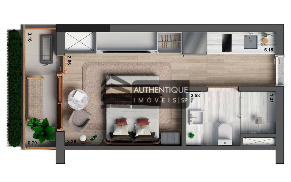 Apartamento, 3 quartos, 70 m² - Foto 6
