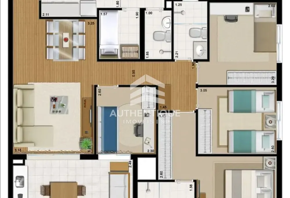 Apartamento, 3 quartos, 118 m² - Foto 16