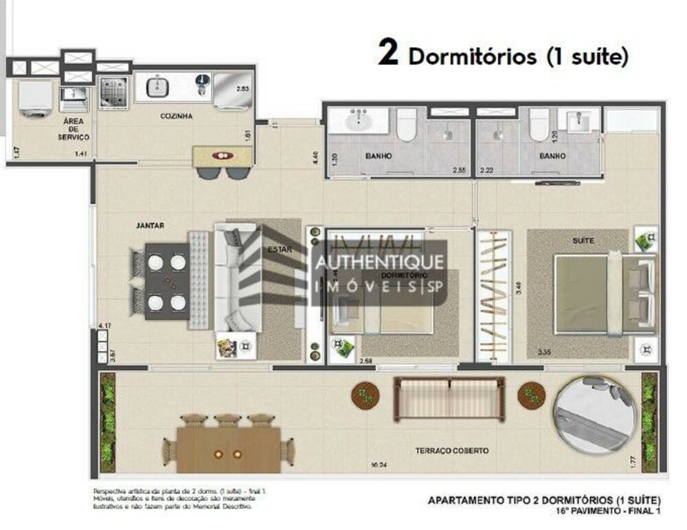 Apartamento, 2 quartos, 98 m² - Foto 20