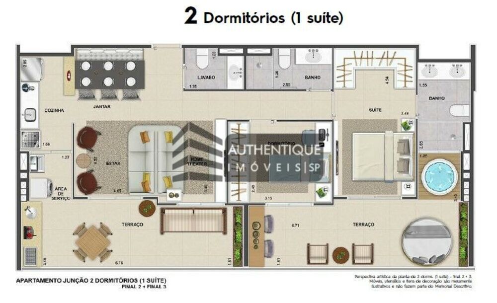 Apartamento, 2 quartos, 98 m² - Foto 21