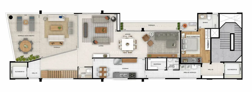 Apartamento, 3 quartos, 187 m² - Foto 6