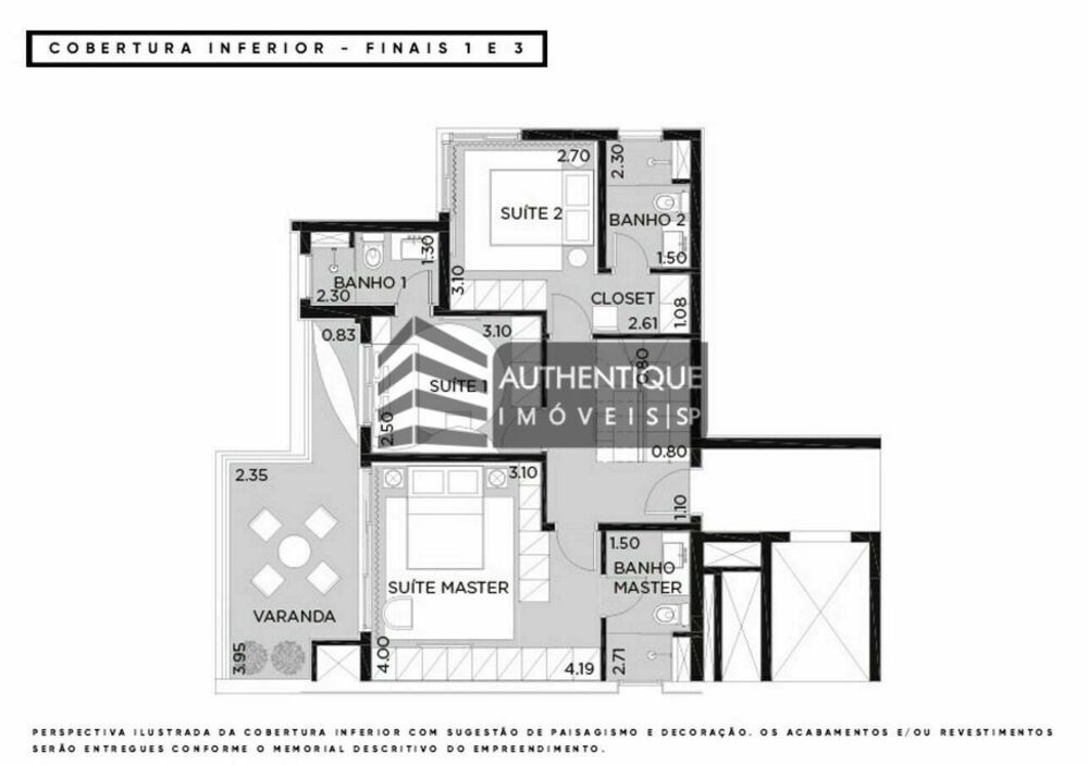 Cobertura, 2 quartos, 136 m² - Foto 19