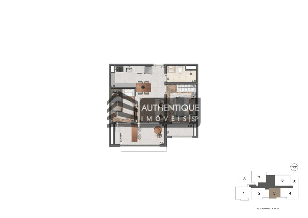 Apartamento, 2 quartos, 70 m² - Foto 5