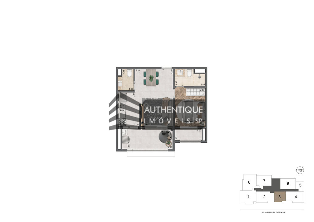 Apartamento, 2 quartos, 70 m² - Foto 25