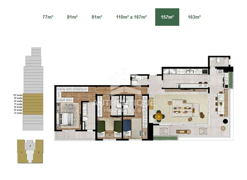 Apartamento, 2 quartos, 167 m² - Foto 20
