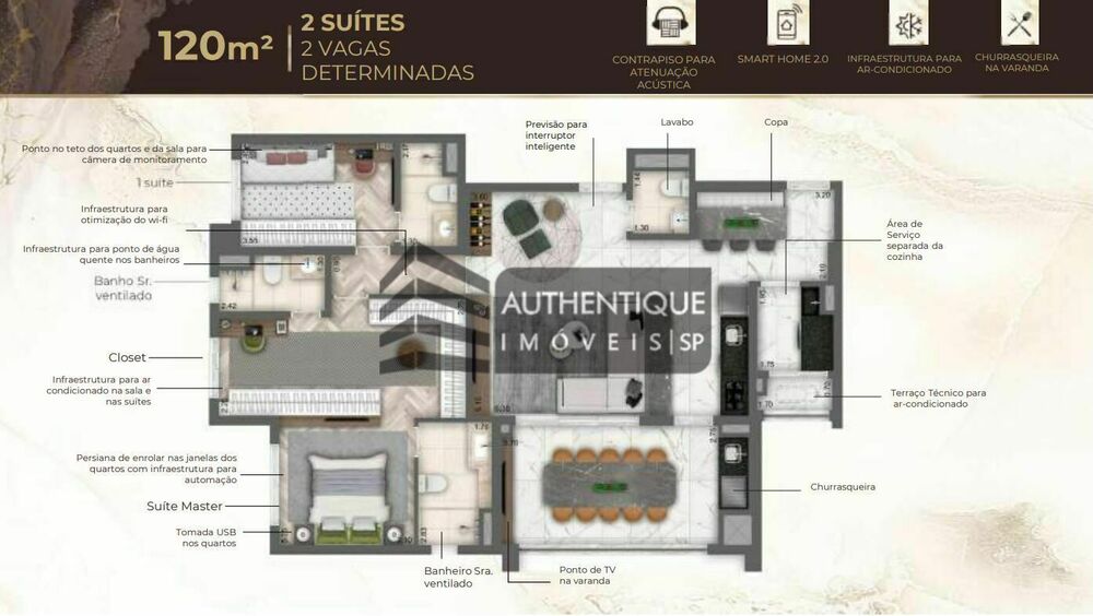 Apartamento, 3 quartos, 184 m² - Foto 19