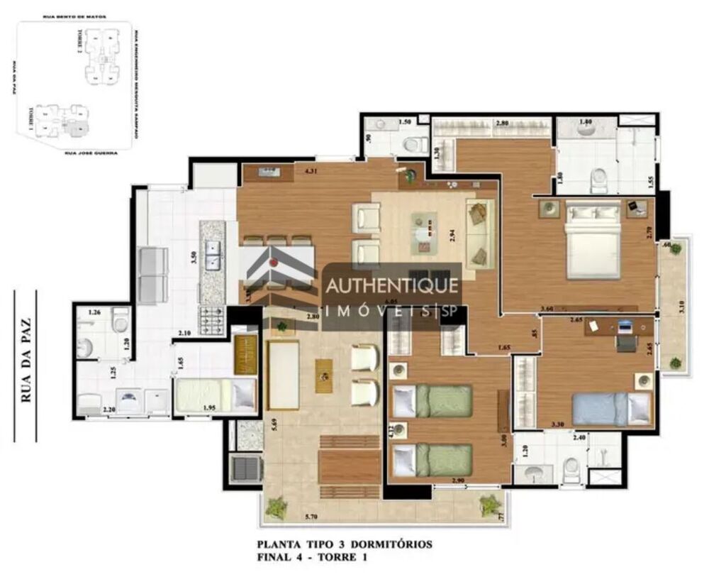 Apartamento, 4 quartos, 143 m² - Foto 8