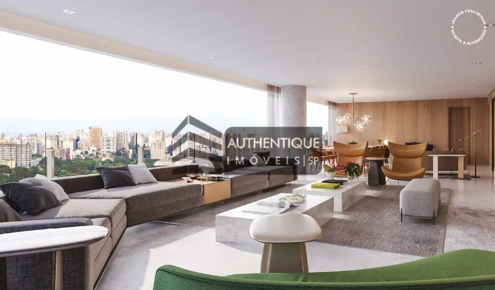 Apartamento à venda com 4 quartos, 298m² - Foto 1