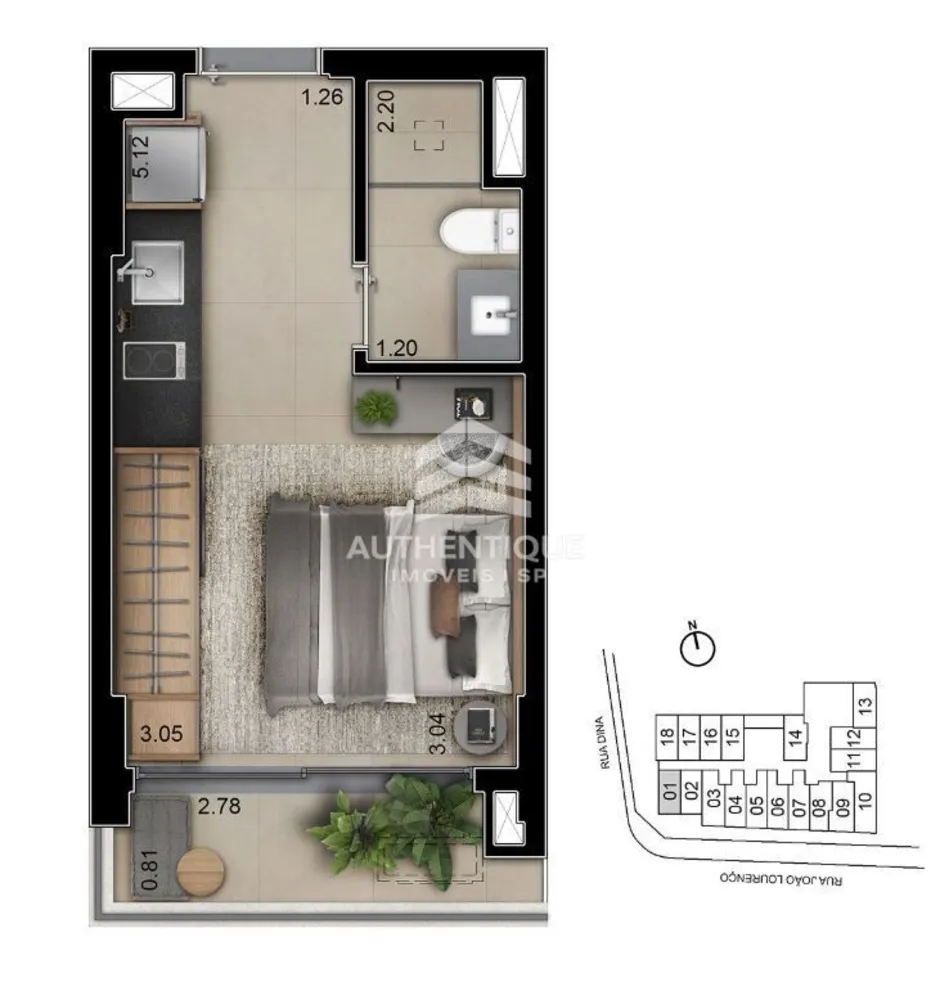 Apartamento, 3 quartos, 126 m² - Foto 42