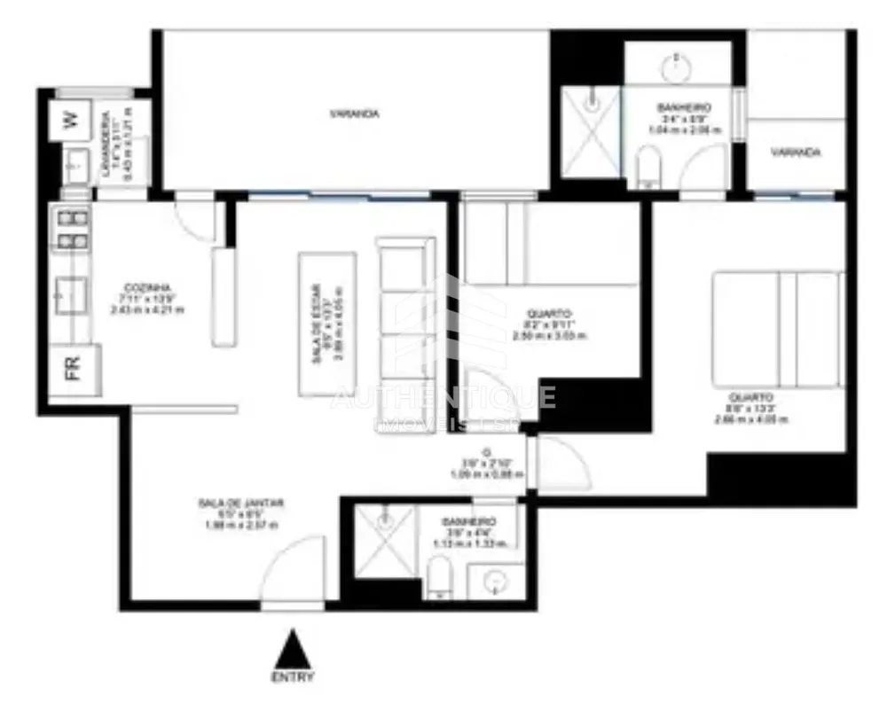 Apartamento, 2 quartos, 72 m² - Foto 8