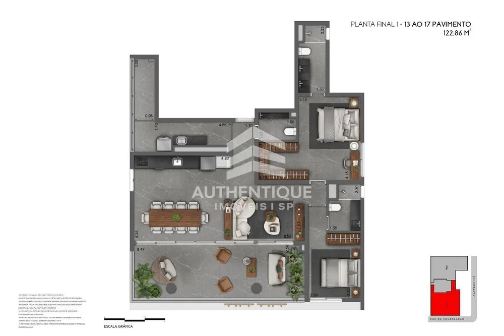Apartamento, 2 quartos, 81 m² - Foto 5