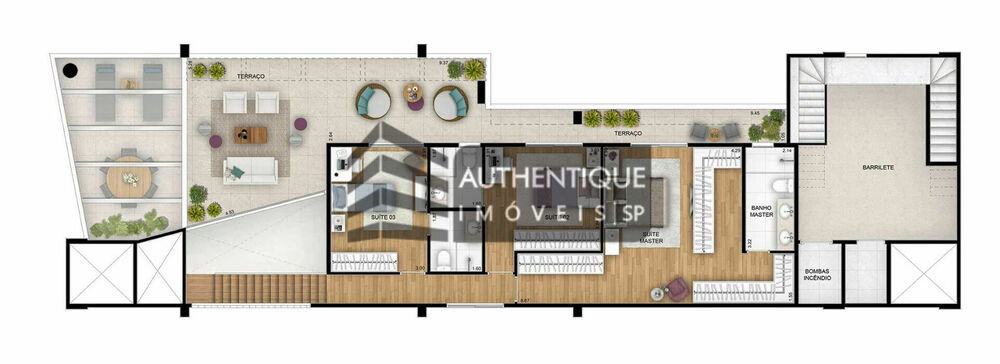 Apartamento, 1 quarto, 26 m² - Foto 25