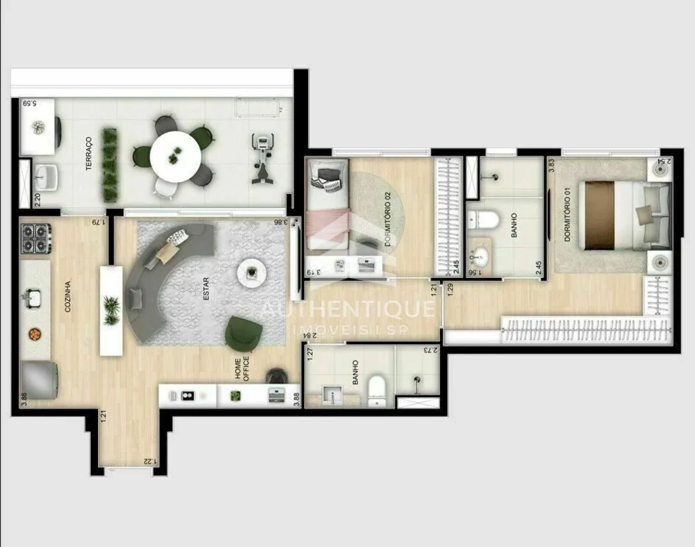 Apartamento, 3 quartos, 109 m² - Foto 14