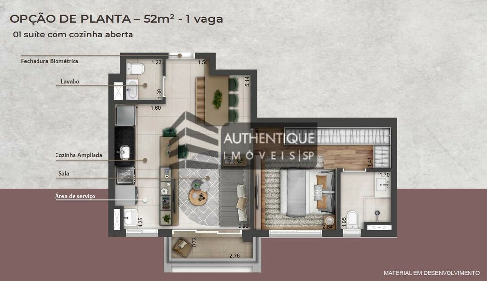 Apartamento, 2 quartos, 51 m² - Foto 44