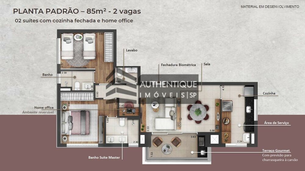 Apartamento, 2 quartos, 51 m² - Foto 50
